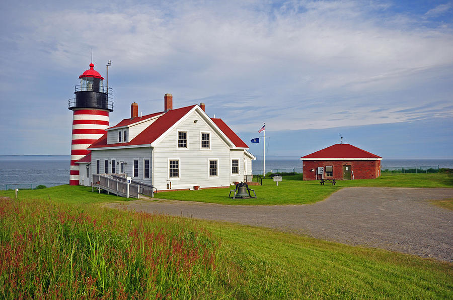 Quoddy Head Lighthouse Photograph