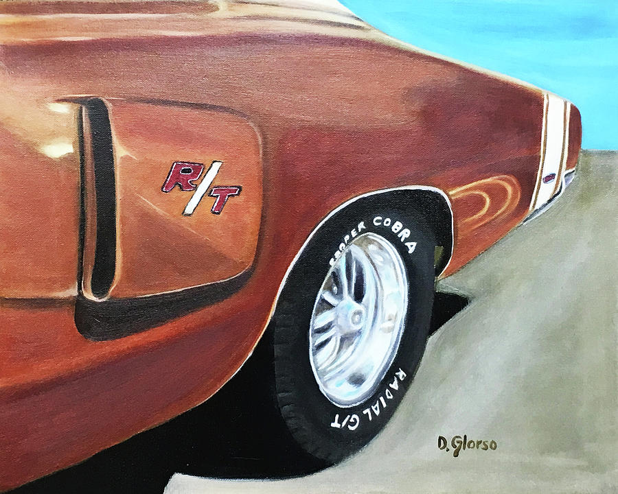 R-T Side Scoop Painting by Dean Glorso