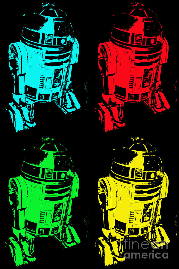 R2 D2 Poster Photograph by Kevin Fortier