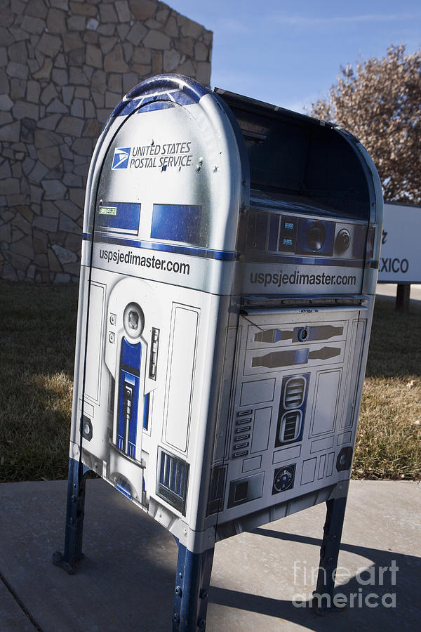 R2D2 Star Wars Mailbox Roswell New Mexico Photograph by Jason O Watson