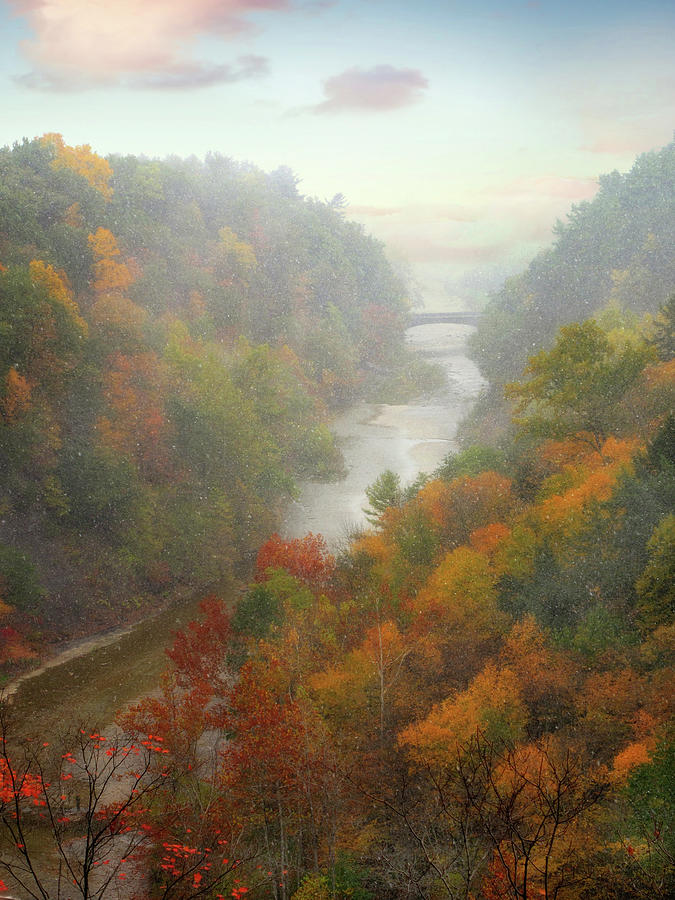 Taughannock Overlook Photograph by Jessica Jenney