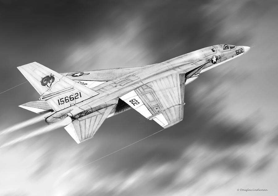 RA-5C Vigilante  Drawing by Douglas Castleman