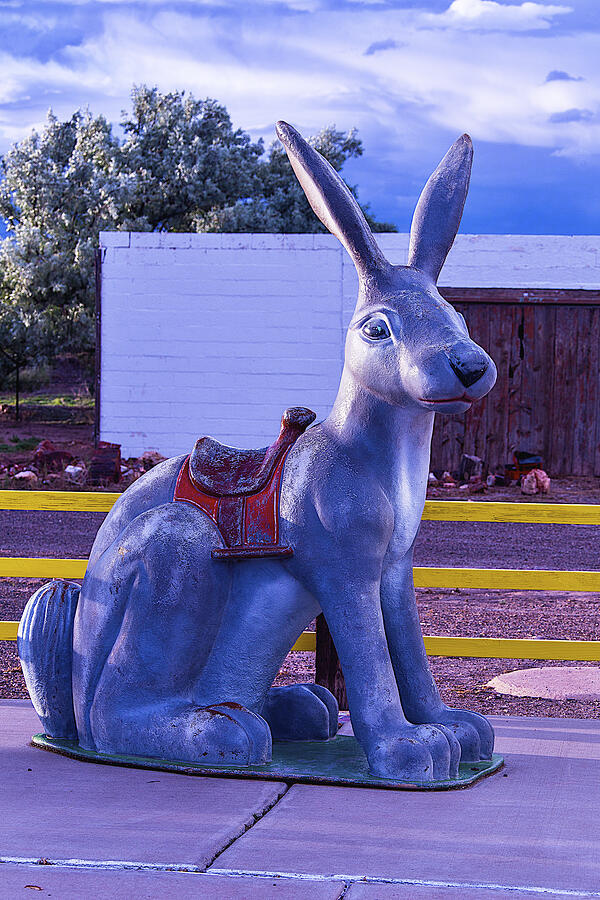 Rabbit Ride Route 66 Photograph by Garry Gay