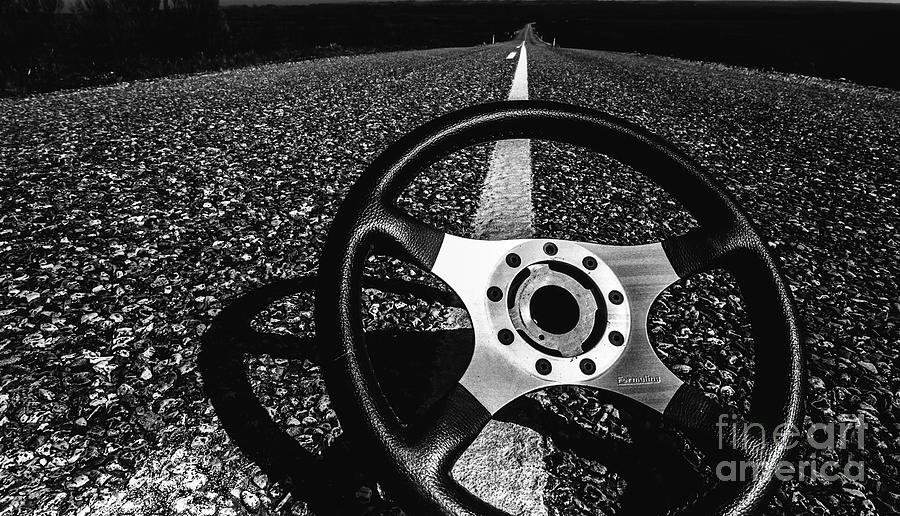 Race Car Track Photograph