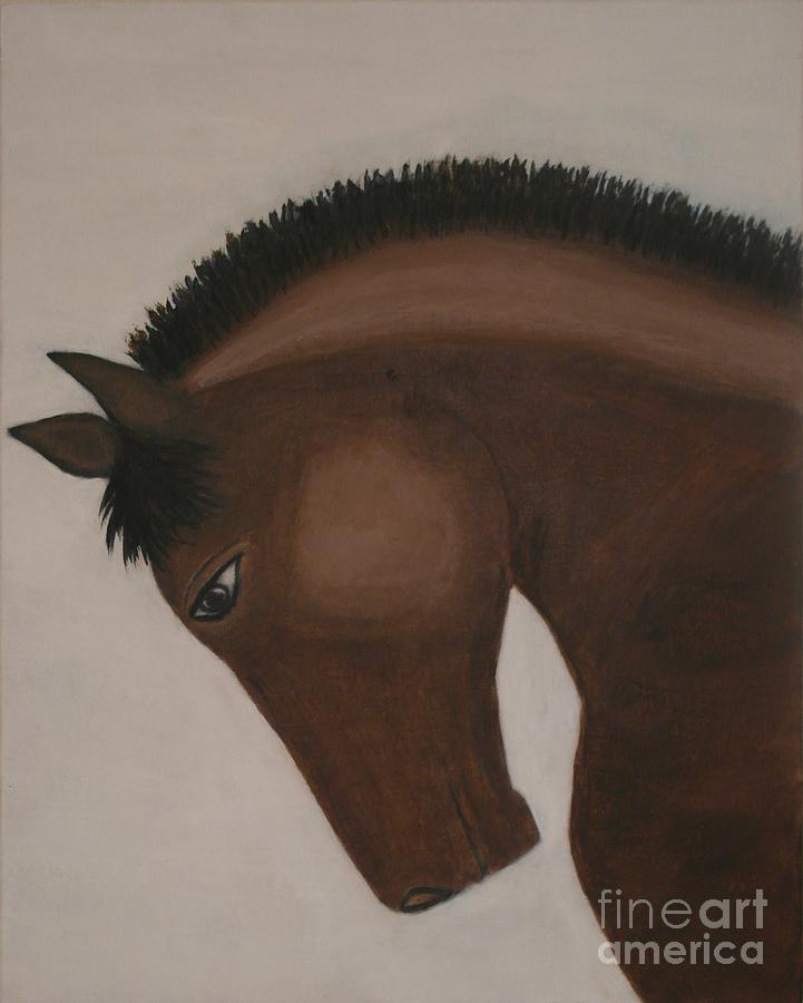 Race Horse Saturday Night Special Painting by Catalina Walker