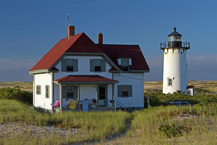 Race Point Lighthouse Photograph by Juergen Roth