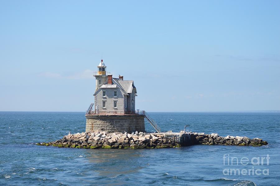 Race Rock Lighthouse  Photograph by Michelle Welles