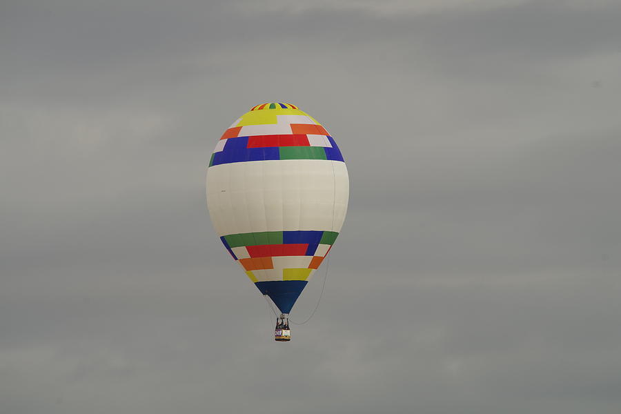 Albuquerque Photograph - Racer balloon by Jeff Swan