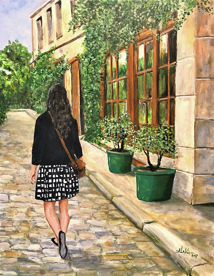 Rachel Painting by Alan Lakin