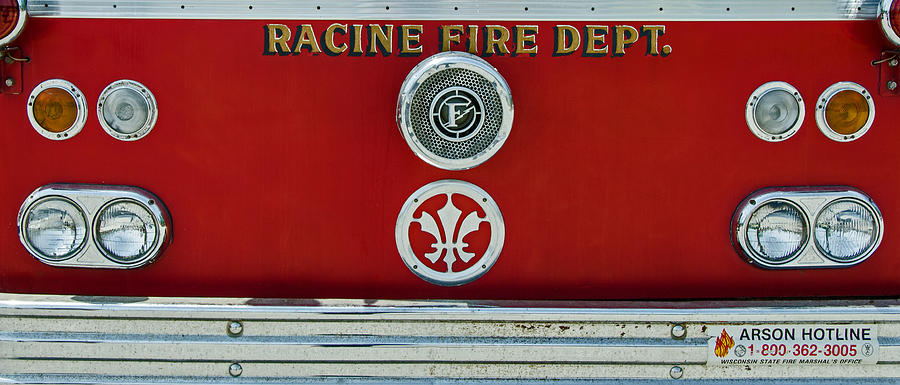 Racine Fire Dept Photograph by Susan McMenamin