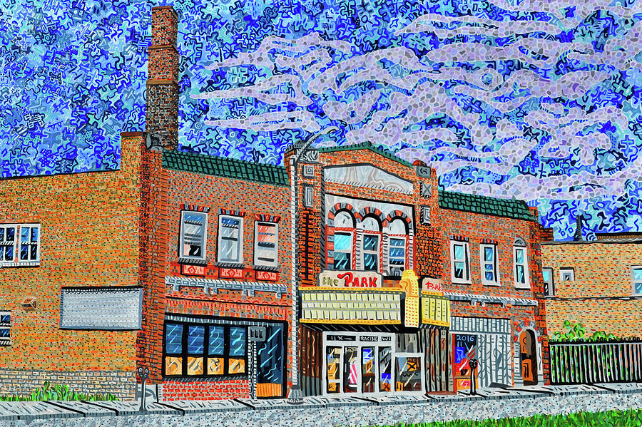 Racine Painting - Racine, Wisconsin by Micah Mullen Racine Painting - Racine, Wisconsin by Micah Mullen