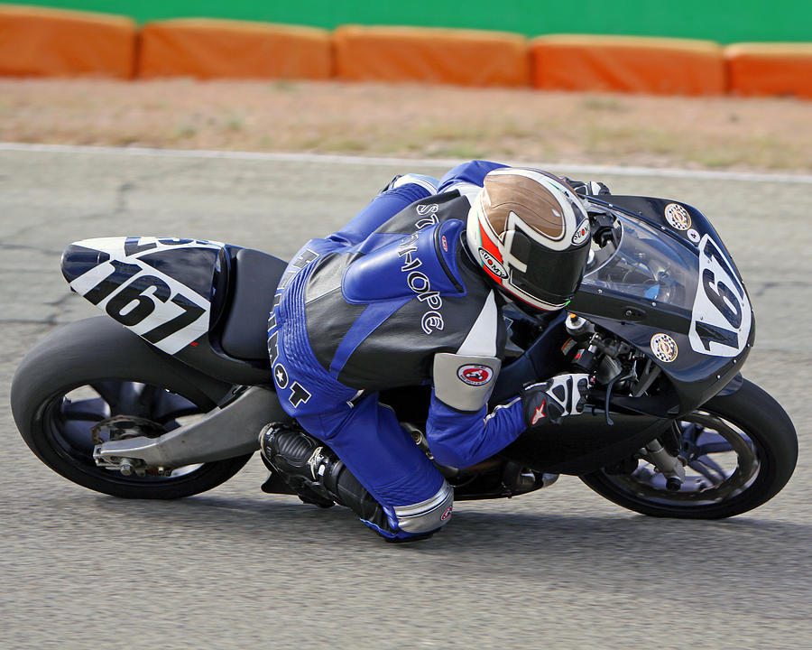 Racing Buell  Photograph by Shoal Hollingsworth