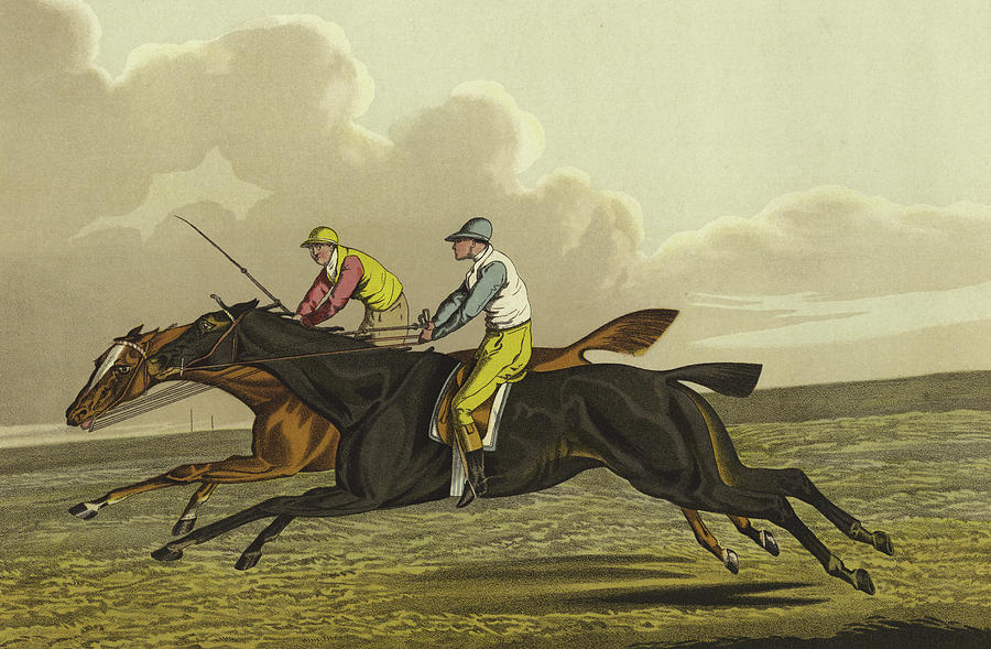 Horse Painting - Racing by Henry Thomas Alken