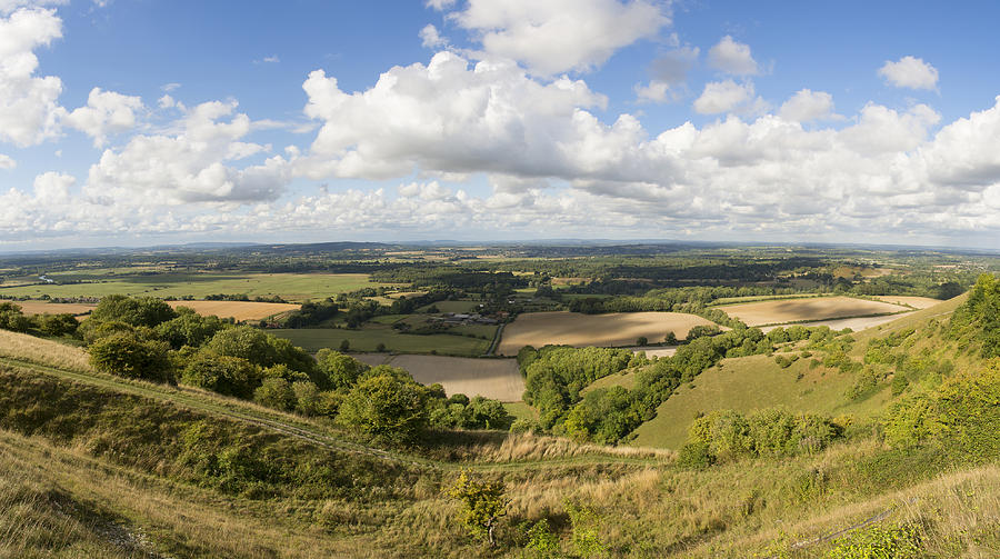 Rackham Hill to the North Downs Photograph by Hazy Apple
