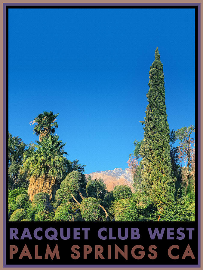 Racquet Club West Photograph by Stan  Magnan