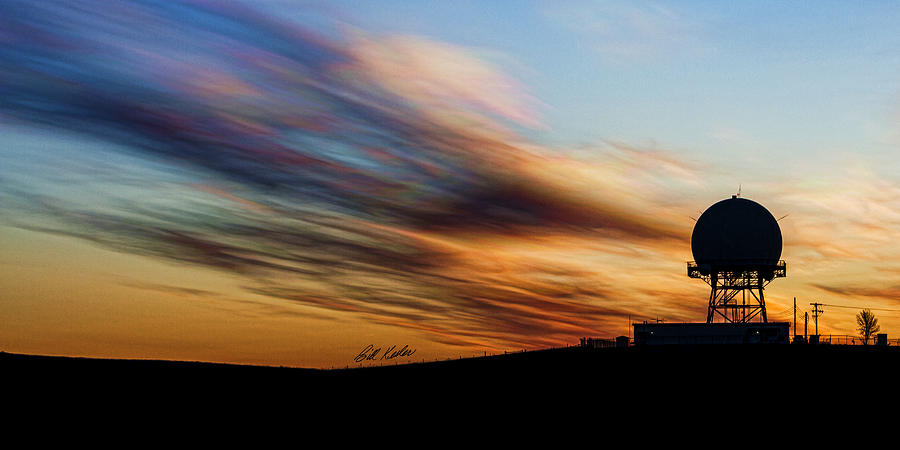 Radar Sunrise Photograph by Bill Kesler