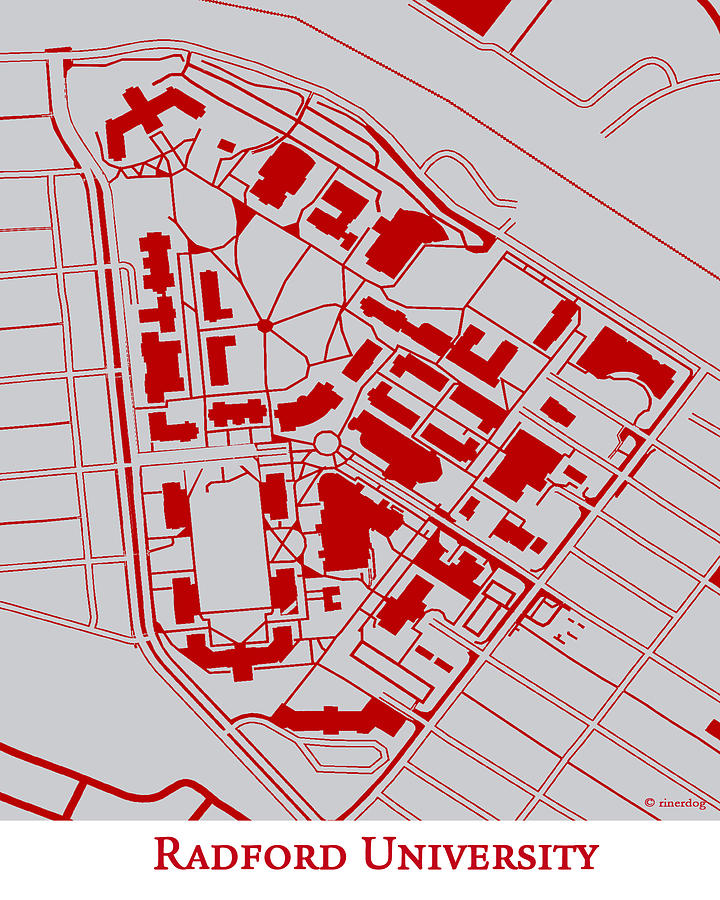 radford university campus map download