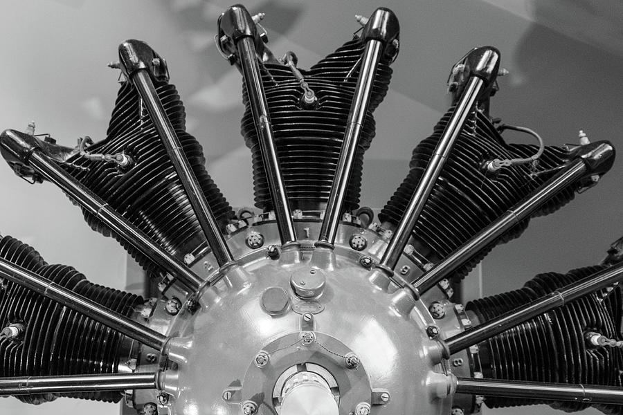 Radial Aircraft Engine Photograph by SR Green