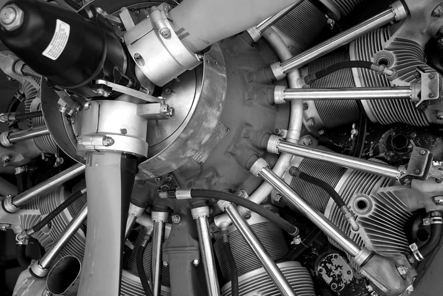 Radial Engine Photograph By Alasdair Turner - Fine Art America