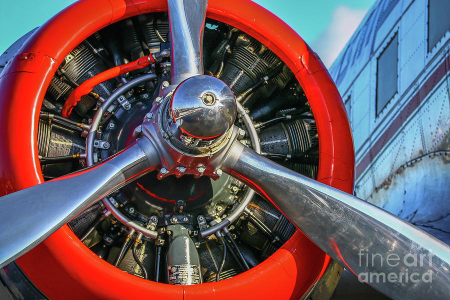Radial Piston Engine Photograph by Tom Claud