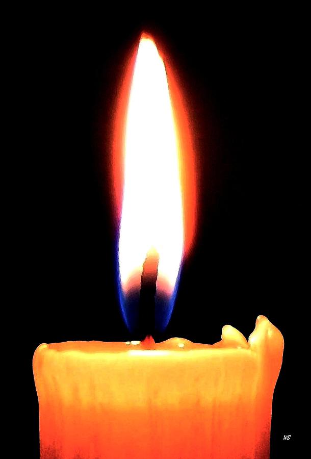 Candle Photograph - Radiance by Will Borden