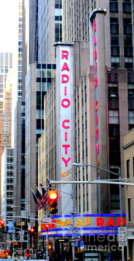 Radio City 1 Photograph by Randall Weidner