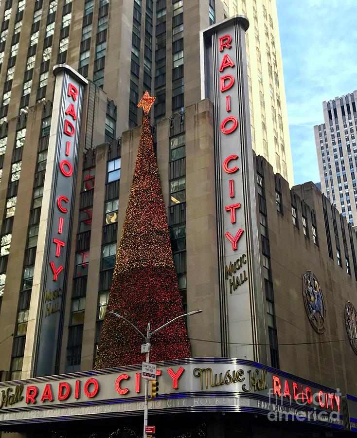 Radio City Music Hall Photograph by CAC Graphics