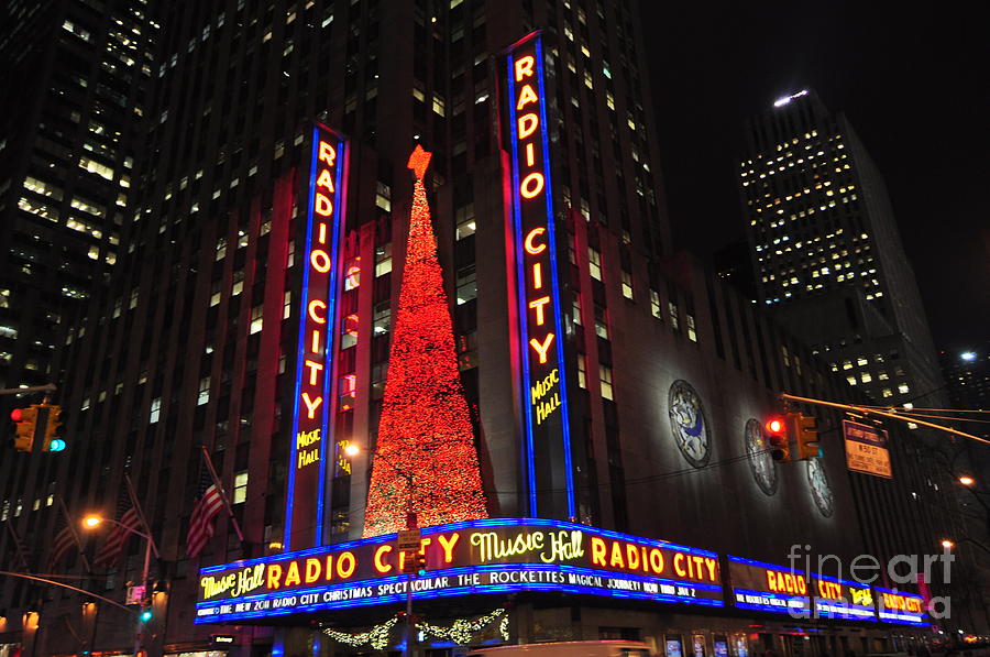 Radio City Music Hall Photograph by Mark Gilman