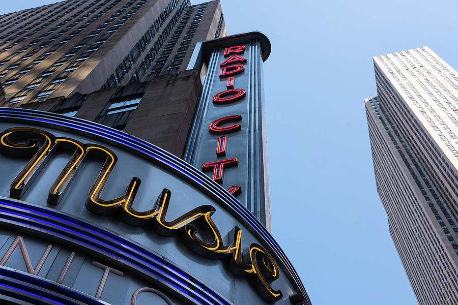 Radio City Music Hall Photograph by Robert VanDerWal - Fine Art America