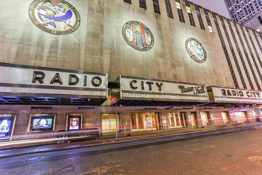 Radio City Night Photograph by Jimmy McDonald