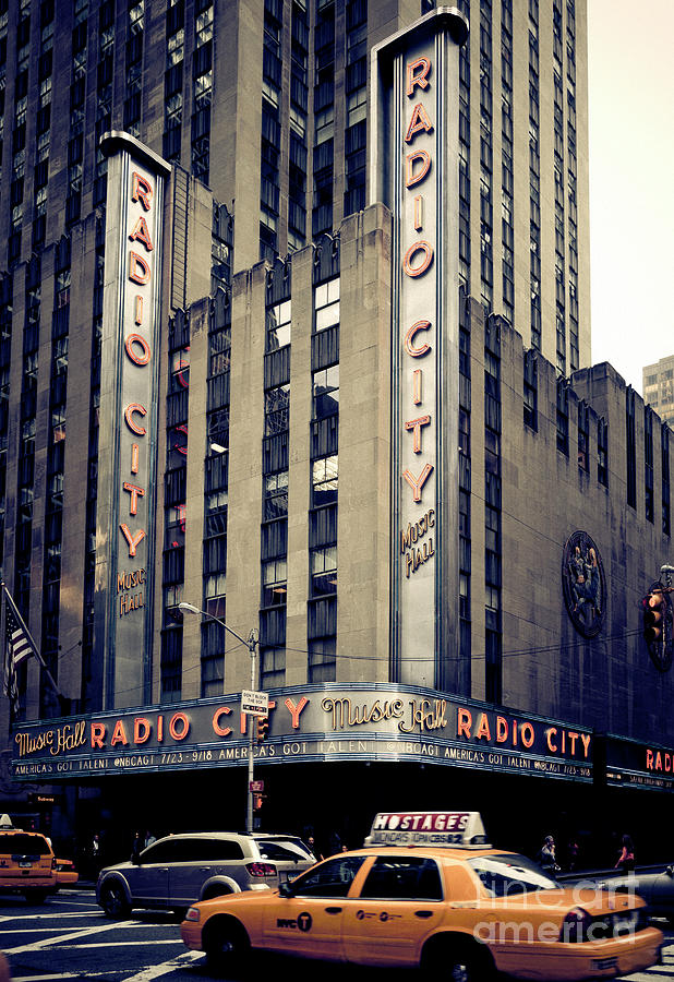 Radio City Photograph by RicharD Murphy