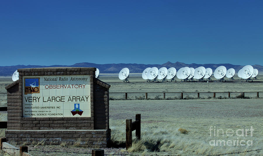 Radio Telescope Array Photograph by Anthony Totah