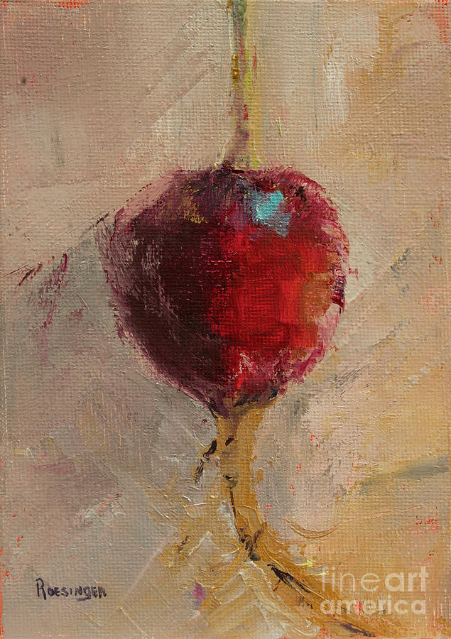 Radish Painting - Radish by Paint Box Studio Radish Painting - Radish by Paint Box Studio