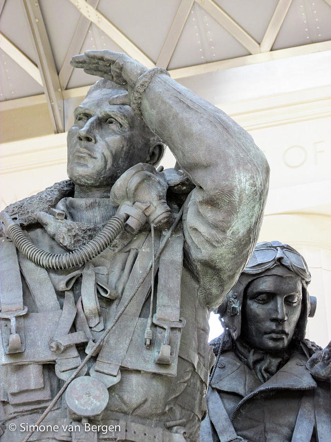 RAF Bomber Command Crew Photograph by Simone Van Bergen - Pixels