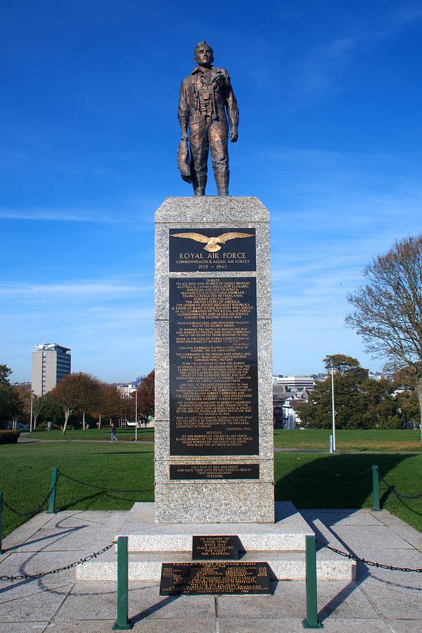 RAF Memorial Plymouth Photograph by Chris Day