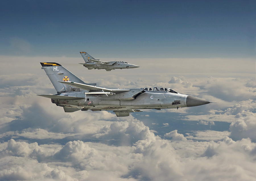 Airplane Photograph - RAF Tornado by Pat Speirs