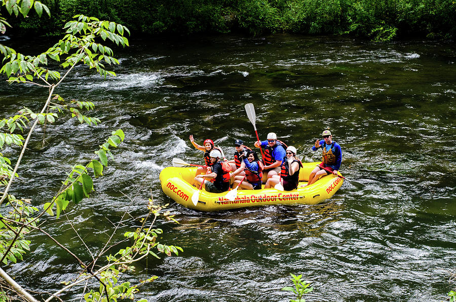 Rafters On The Nantahala Photograph By Marie Brown - Pixels