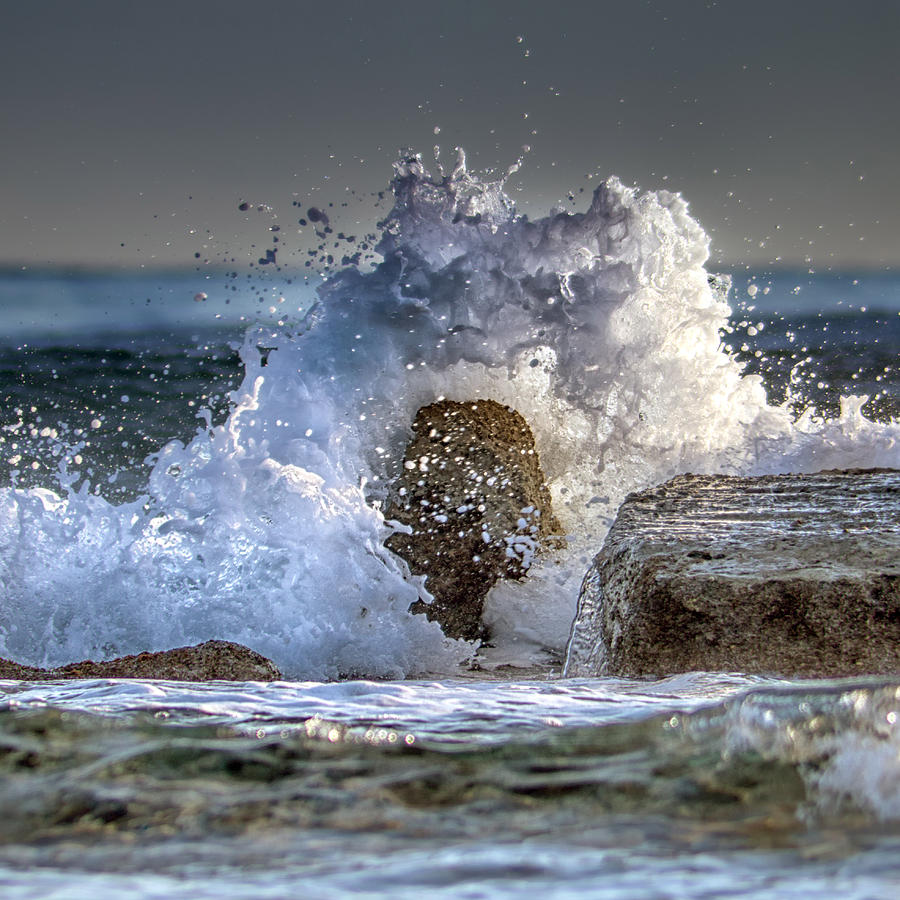 Rage Of The Sea Photograph by Stelios Kleanthous
