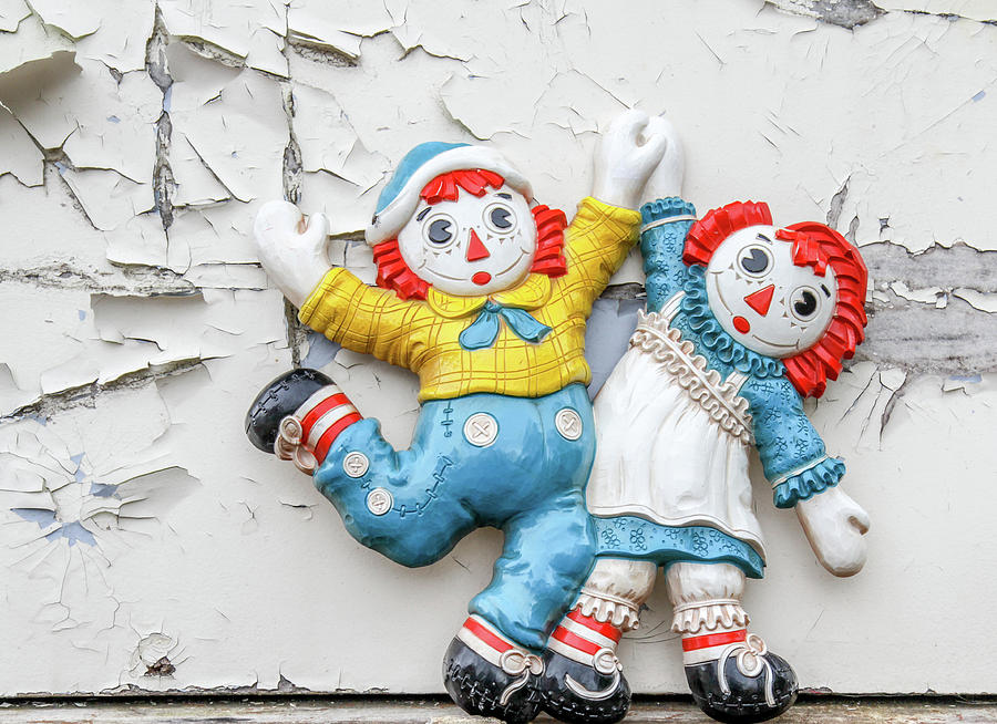 Raggedy Ann and Andy Photograph by Nick Mares