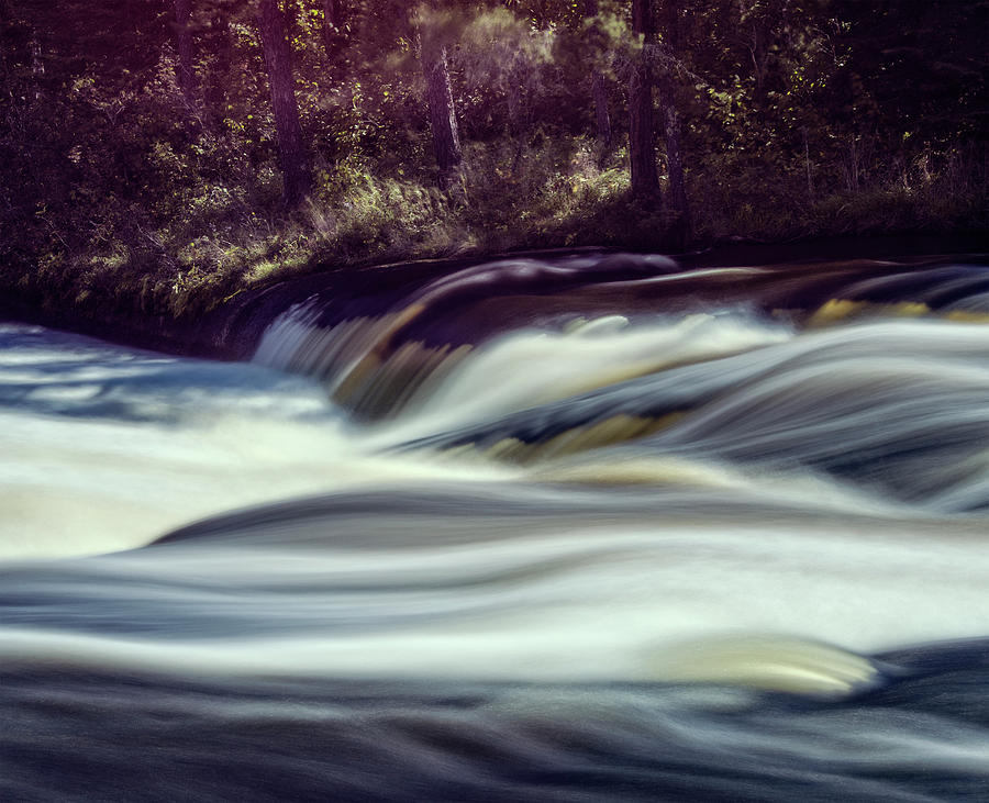 Raging River Photograph by Sandra Parlow