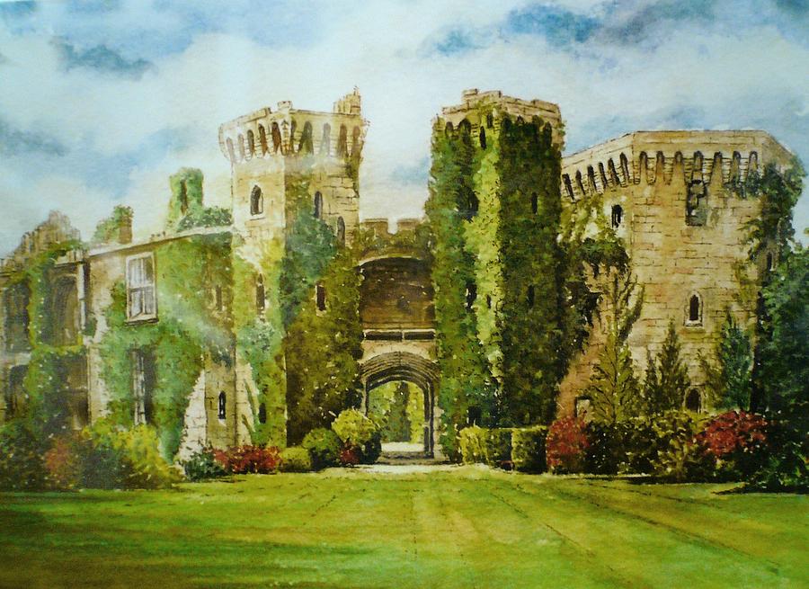 Raglan Castle Painting by Andrew Read