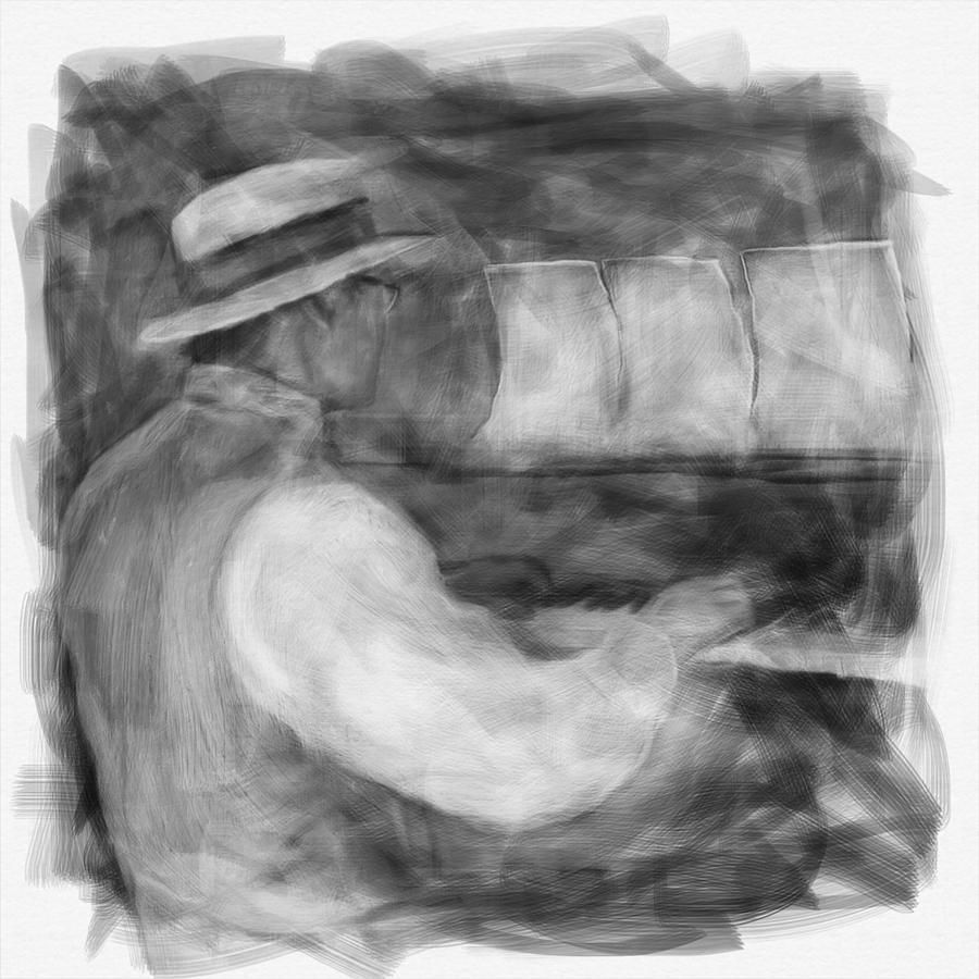 Ragtime Blues Digital Art