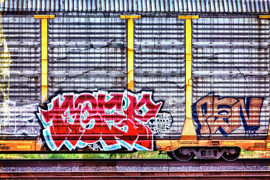 Rail Car Photograph by Diana Powell