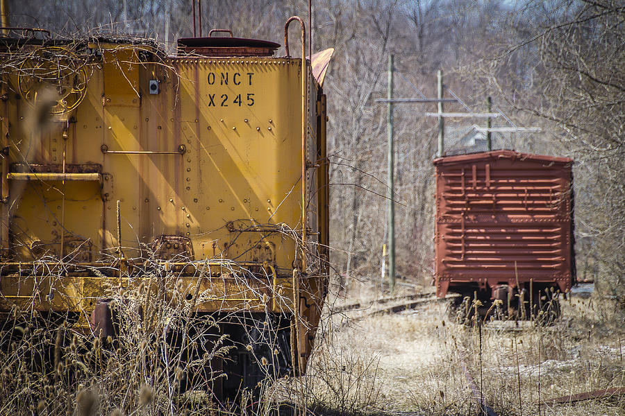 Rail Days Gone By Photograph by Joann Long