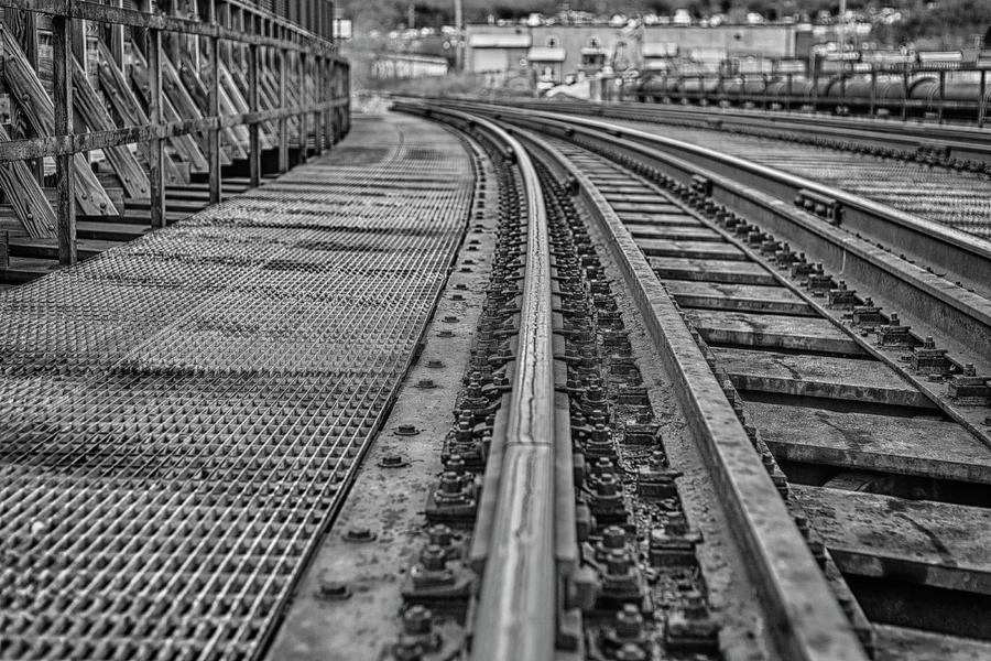 Rail Road Crossing Photograph by Amber Kresge