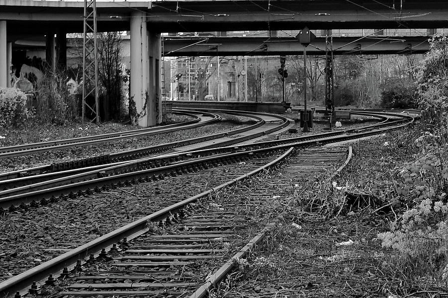 Rail Yard Photograph by Daniel Koglin