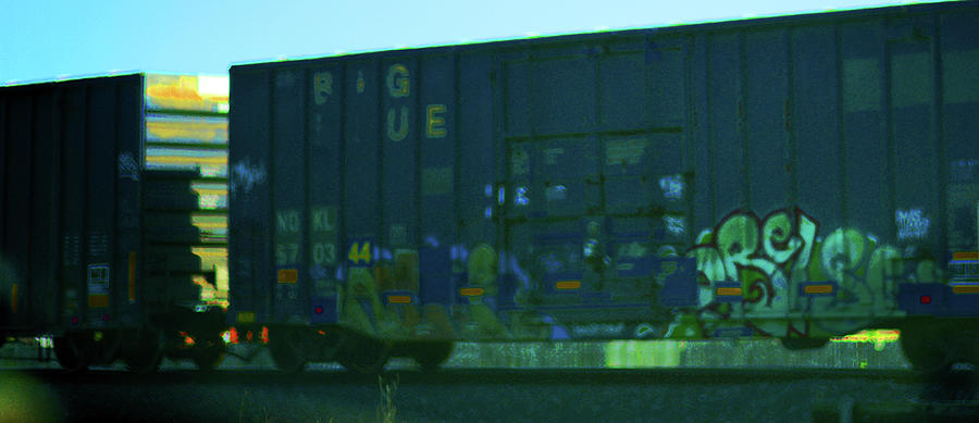 Railcar Art Photograph