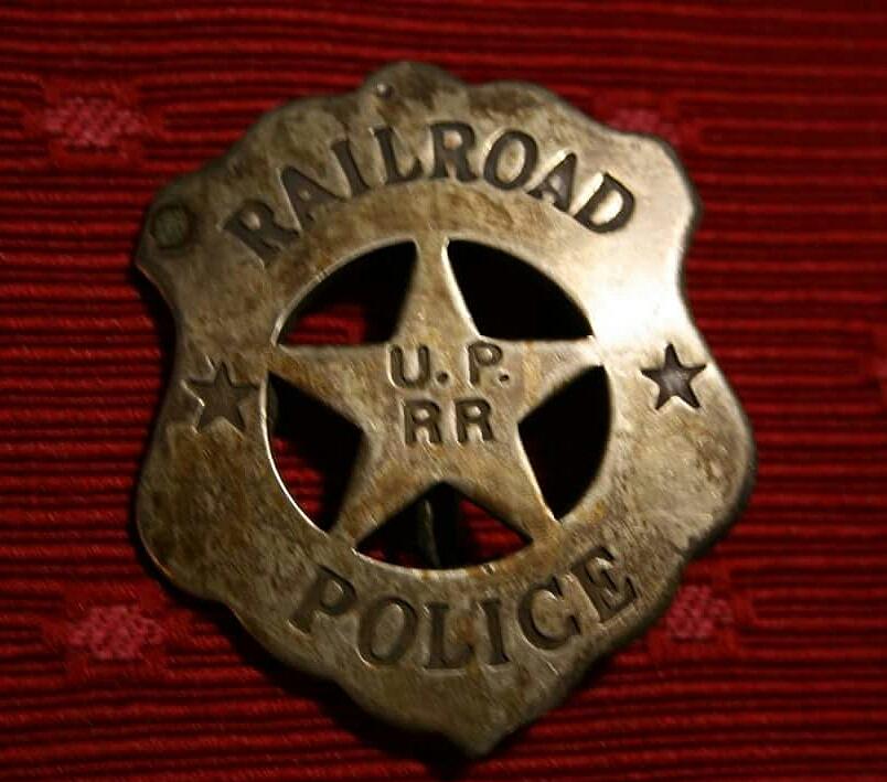 Railroad  Badge Photograph