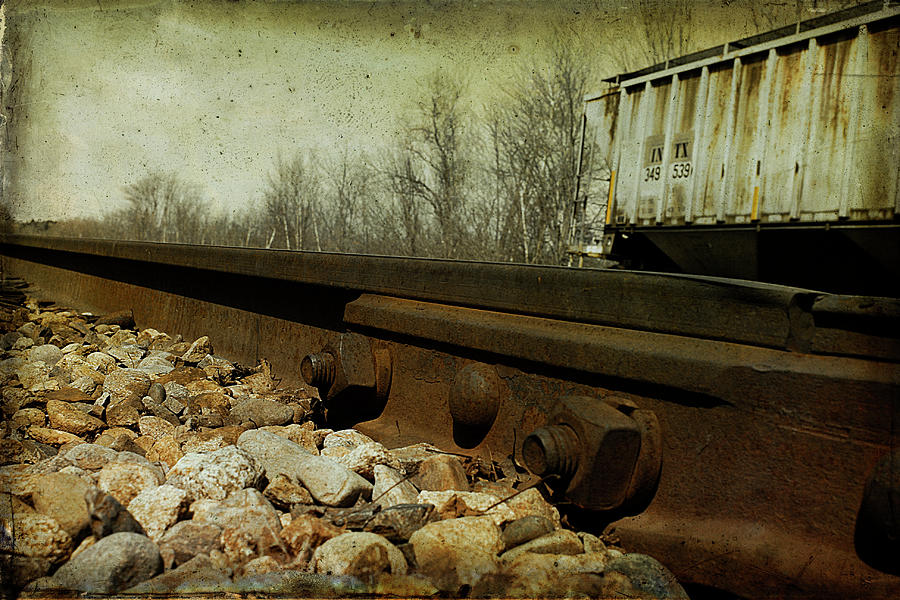 Railroad Bolts Photograph by Cindi Ressler