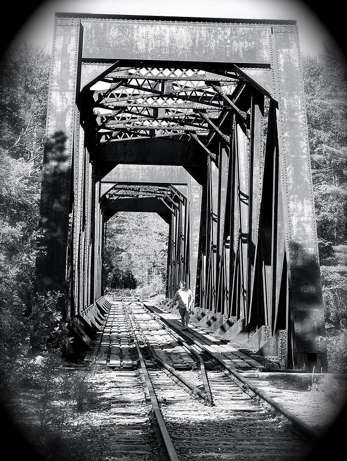 Railroad Bridge Photograph by Robin Regan - Fine Art America